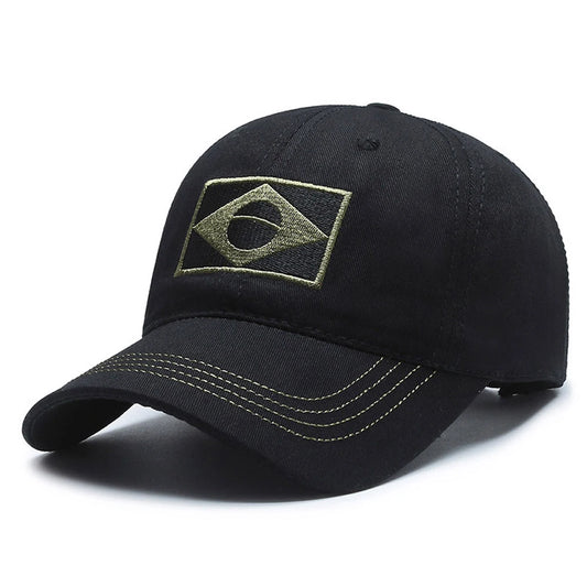 New Baseball Cap Men Summer Brazil Flag Sun Protection Snapback Cap Male Fashion Casual Golf Baseball Hat Airsoft Hat