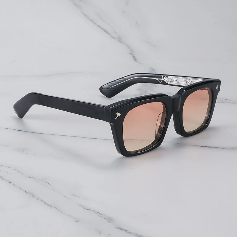 JMM QUENTIN Man Sunglasses Japan Thick Acetate Outdoor Square Sun Glasses Woman Fishing Driving Gafas Lentes De Sol Hombre