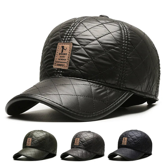 Casual Warm Ear-Protective Thickened Duckbill Cap, Outdoor Travel Vacation Versatile Baseball Cap