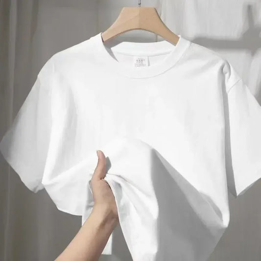 Hello Kitty Cartoon 2025 Simple Loose Cute Round Neck Casual Trend Summer Cotton Short Sleeved T-shirt Fashion Y2K Top T-shirt