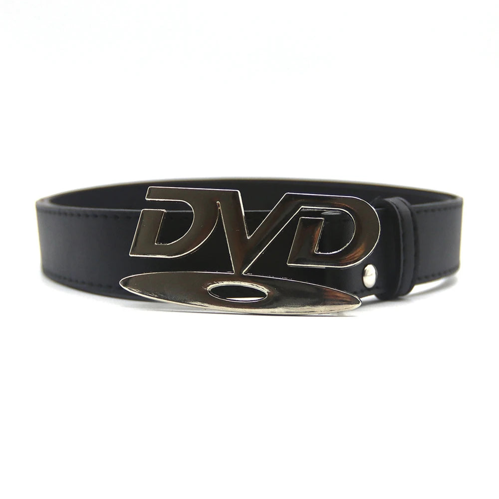 2026 Y2K DVD Belt for Women - Retro Disc Buckle, Luxury Style, Fashionable & Trendy Waist Belt, Hot Selling Decorative Belt