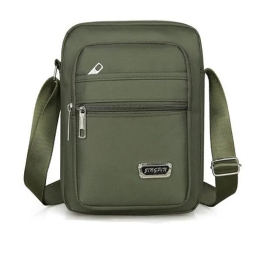 2025 Men Nylon Shoulder Bag Messenger Bag Casual Nylon Zipper Pocket Handbag Fashion Tote Travel Male Crossbody Bags New