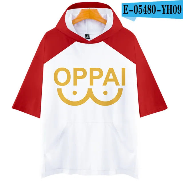 Anime Saitama Oppai 3D Digital Printing Hoodies Men Women Long Sleeve Hoodie Sweatshirt Fashion Harajuku Jacket Cosplay Costume