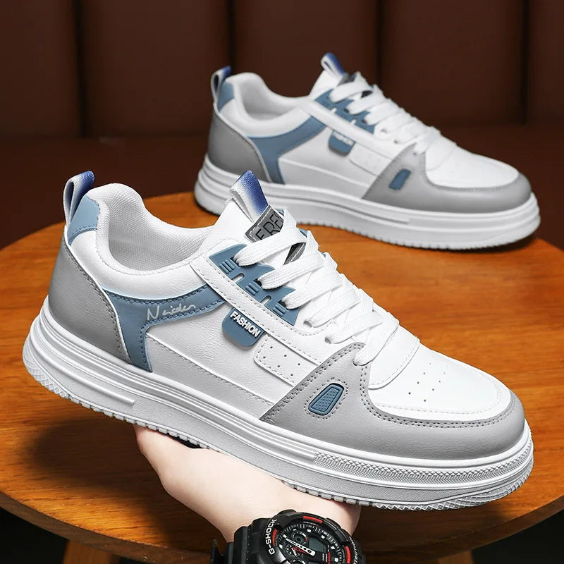 2024 New Brand Flats Shoes Men Casual Skateboarding Shoes High Top Sneakers Sports Shoes Breathable Street Shoes Chaussure Homme