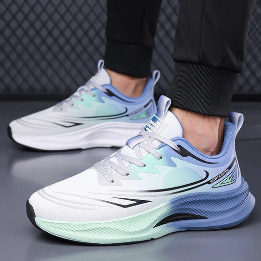 Men's Casual Running Shoes, Male Tennis Sneakers, Luxury Trainer, Race Breathable Shoes, Fashion Loafers