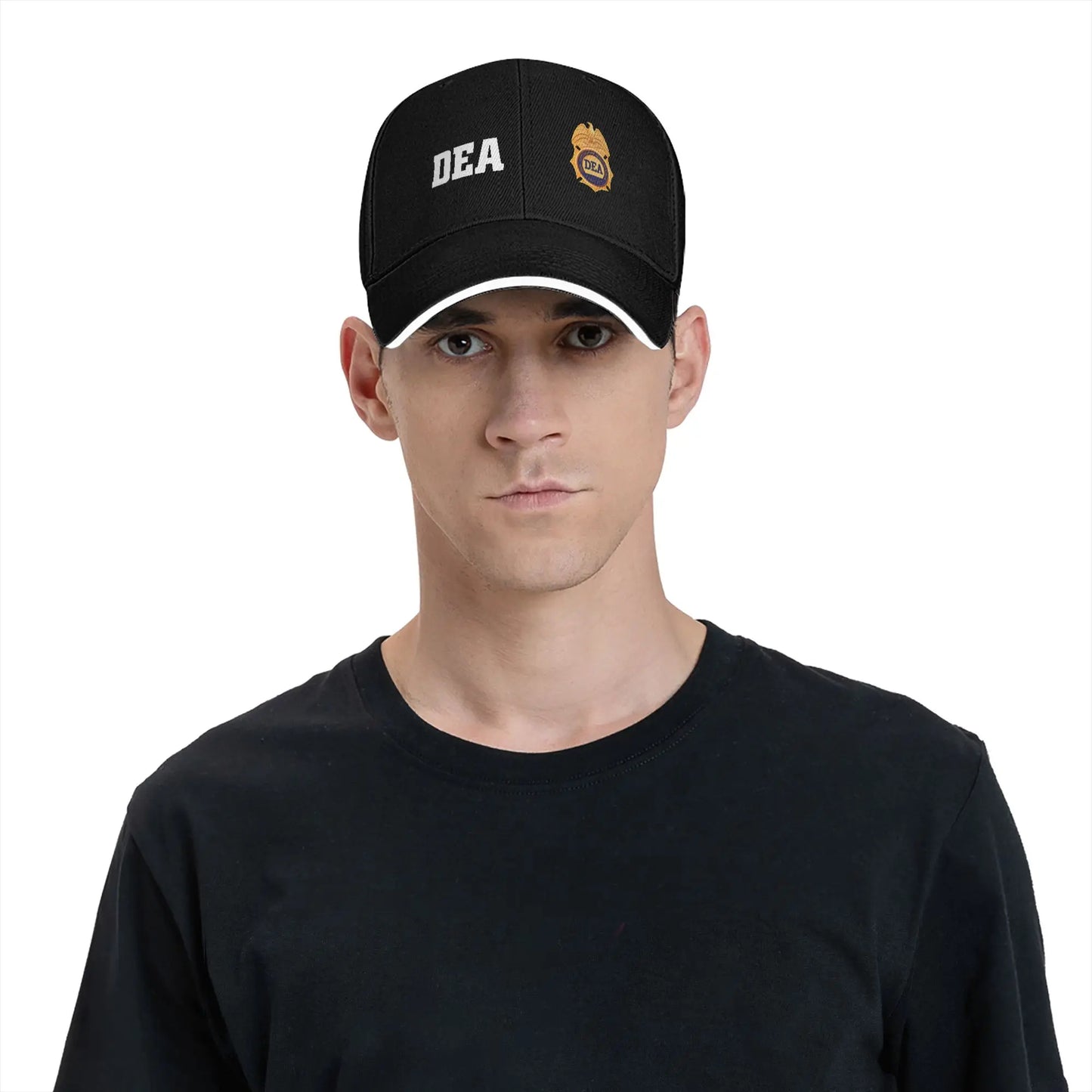 DEA US Federal Interdiction Agency Casual Baseball Cap Hunting Camping Trucker Hat Summer Hot Sale Men DIY Print Baseball Caps