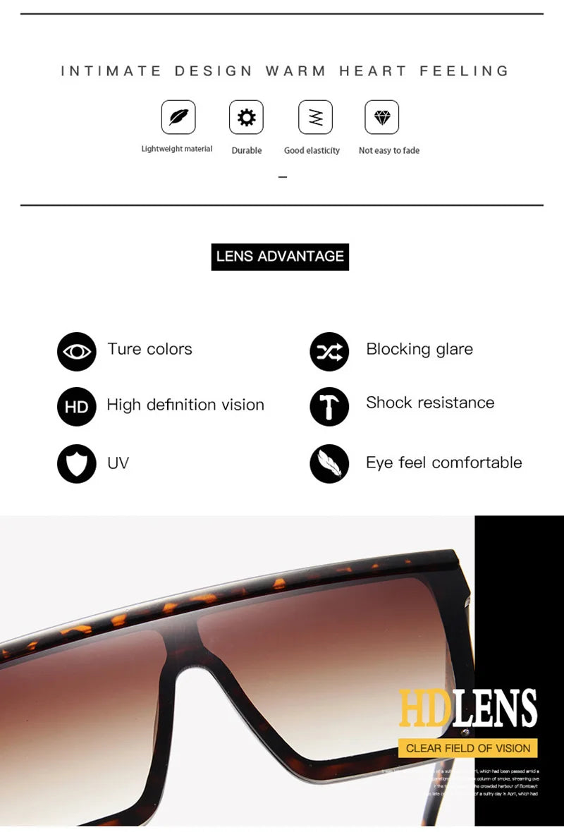 SHAUNA Flat Top Classic Square Sunglasses Woman Brand Designer Purple Mirror Coating Shades UV400