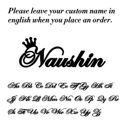 Sipuris Custom Name Necklace Personalized Golden Choker Stainless Steel Necklace For Women Man Customized Jewelry Weddings Gifts