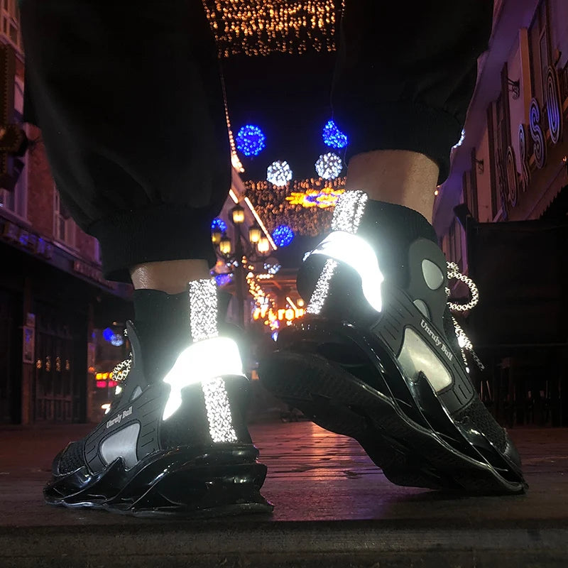 men shoes Sneakers Male tenis Luxury designer shoes Mens casual Shoes platform Shoes fashion Blade loafers running Shoe for men