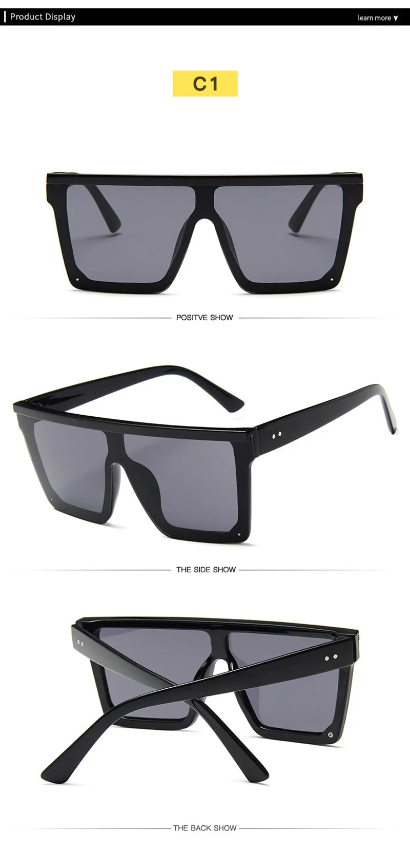 SHAUNA Flat Top Classic Square Sunglasses Woman Brand Designer Purple Mirror Coating Shades UV400
