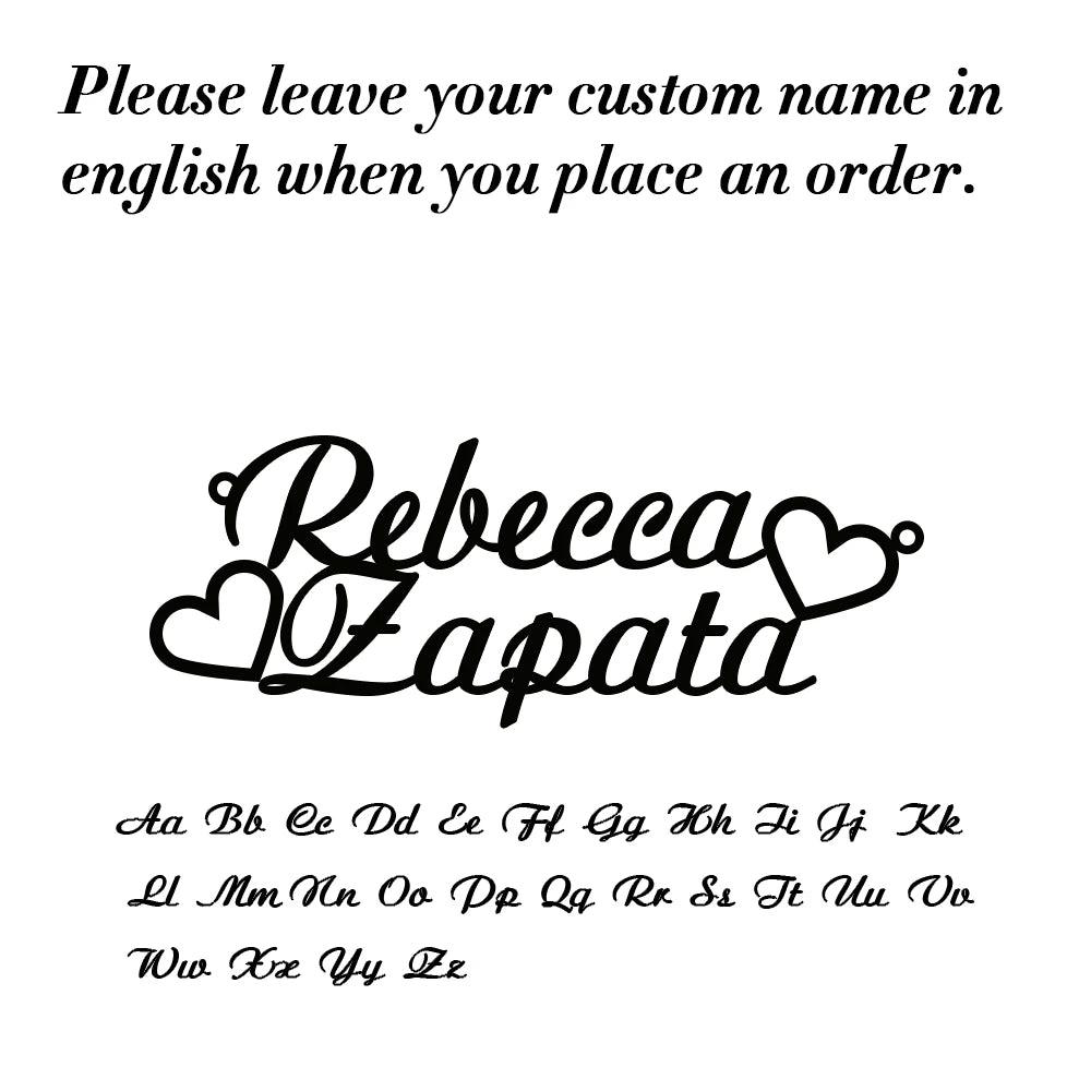 Sipuris Custom Name Necklace Personalized Golden Choker Stainless Steel Necklace For Women Man Customized Jewelry Weddings Gifts