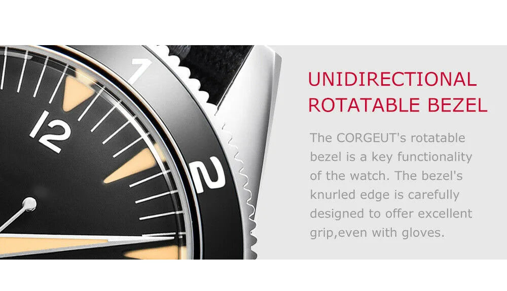 Custom Logo NH35 Movement Watch 10bars Mens 41mm Sapphire Ceramic Bezel Male Mechanical Clock Diver Sports Automatic Wristwatch