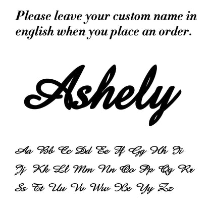 Sipuris Custom Name Necklace Personalized Golden Choker Stainless Steel Necklace For Women Man Customized Jewelry Weddings Gifts