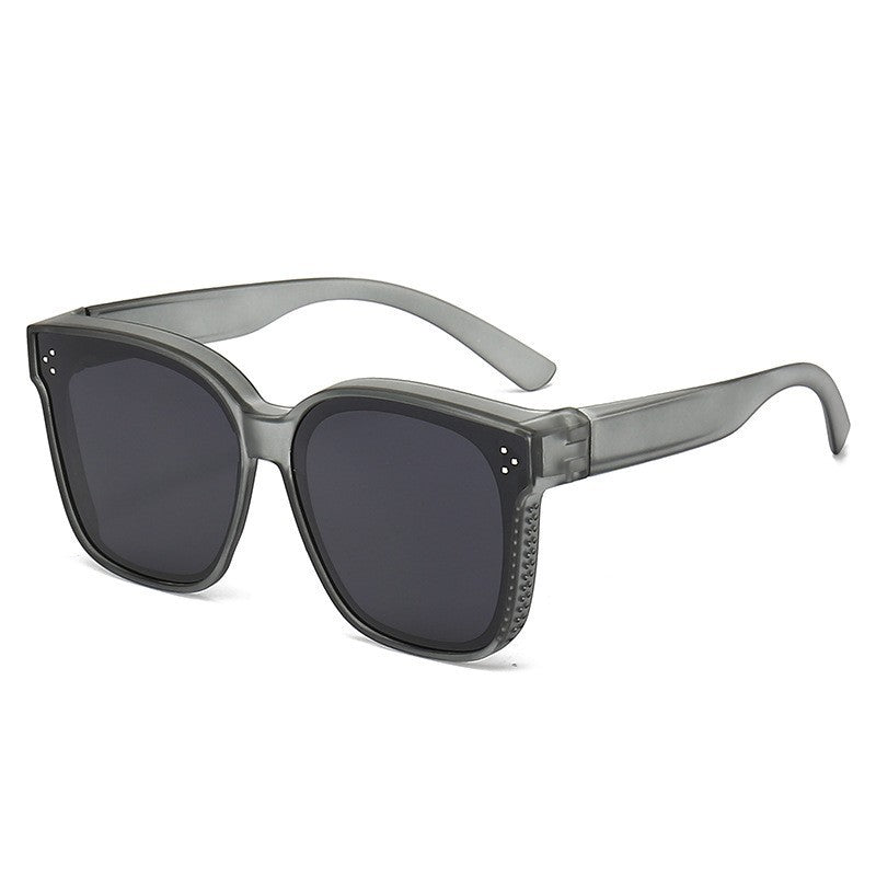 2025 New Style Polarized Sunglasses for Men and Women, Can Be Worn over Prescription Glasses, Dual-Use for Driving and Sun Protection