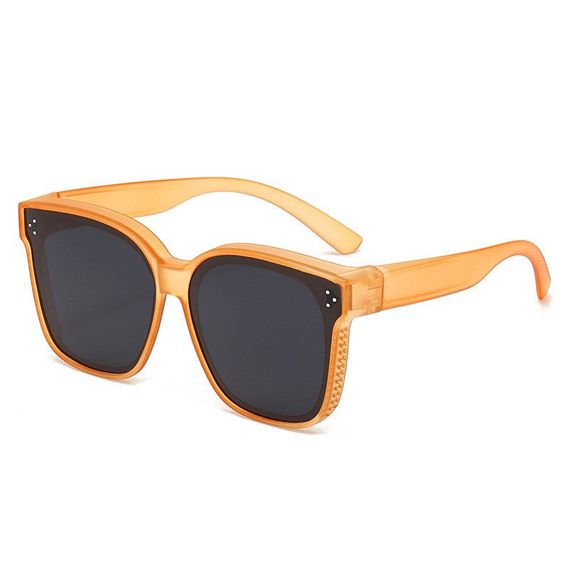 2025 New Style Polarized Sunglasses for Men and Women, Can Be Worn over Prescription Glasses, Dual-Use for Driving and Sun Protection