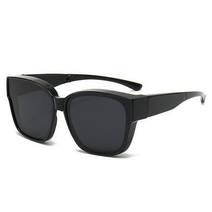 2025 New Style Polarized Sunglasses for Men and Women, Can Be Worn over Prescription Glasses, Dual-Use for Driving and Sun Protection