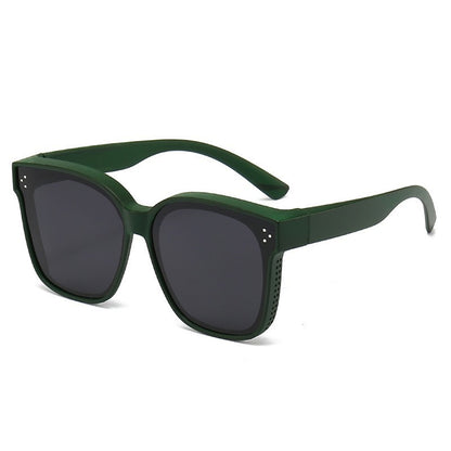 2025 New Style Polarized Sunglasses for Men and Women, Can Be Worn over Prescription Glasses, Dual-Use for Driving and Sun Protection
