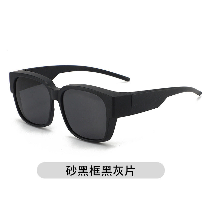 2025 New Style Polarized Sunglasses for Men and Women, Can Be Worn over Prescription Glasses, Dual-Use for Driving and Sun Protection