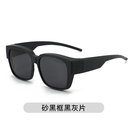 2025 New Style Polarized Sunglasses for Men and Women, Can Be Worn over Prescription Glasses, Dual-Use for Driving and Sun Protection