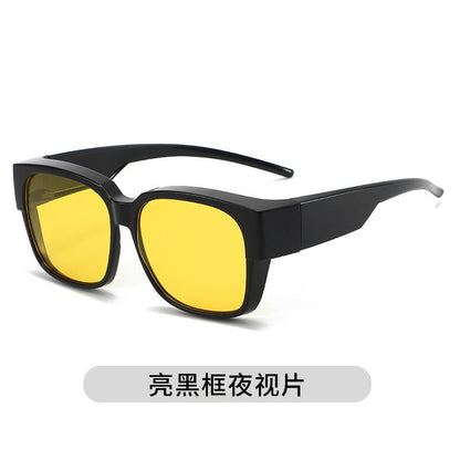 2025 New Style Polarized Sunglasses for Men and Women, Can Be Worn over Prescription Glasses, Dual-Use for Driving and Sun Protection