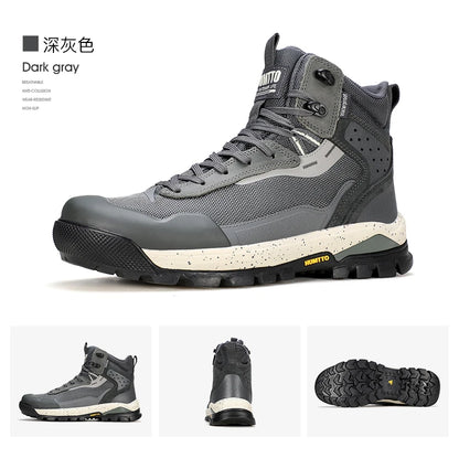 HUMTTO Hiking Shoes Men Winter Outdoor Sports Climbing Shoes hunting boots Warm outdoors ankle travel boots  Trekking Sneakers