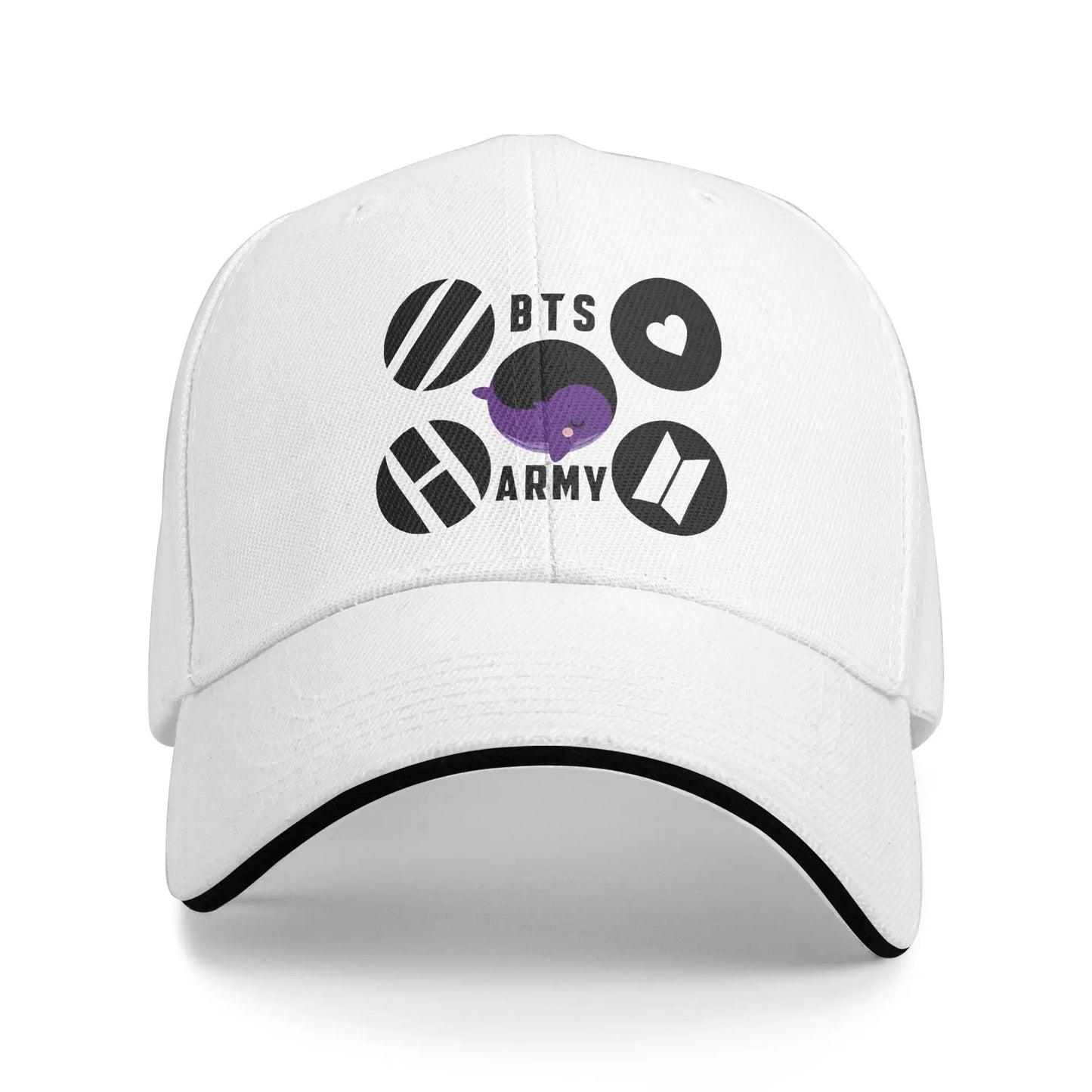Arirang Album Tour Baseball Cap Retro BT is Back Sandwich Hats Men Women Breathable Sun Hat Running Golf
