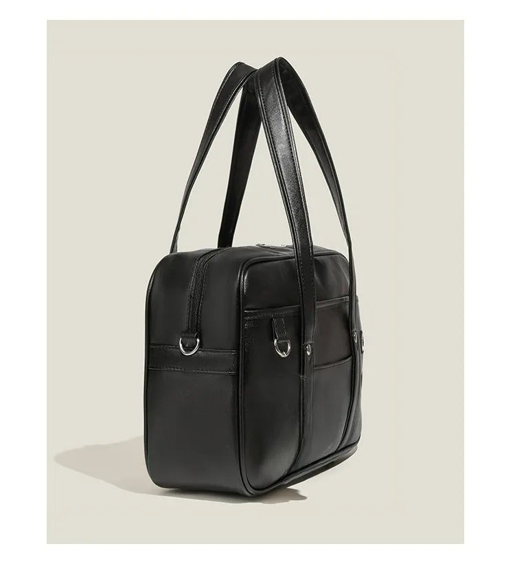 Japanese two-dimensional student JK uniform bag girl PU schoolbag COS wear-resistant waterproof one-shoulder Messenger handbag