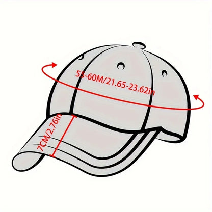 Turtle pattern printed baseball cap for daily casual style, men's and women's fashionable beach outdoor anti roll duckbill cap