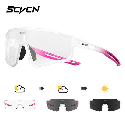 SCVCN Women Sports Sunglasses Pink Fashion Cycling Glassesfor Men Street Shades Driving UV400 Bike Bicycle Hiking Golf  Baseball