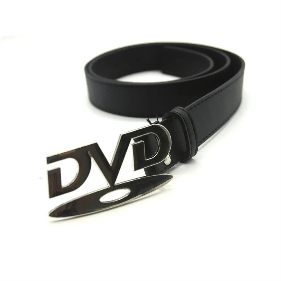 2026 Y2K DVD Belt for Women - Retro Disc Buckle, Luxury Style, Fashionable & Trendy Waist Belt, Hot Selling Decorative Belt
