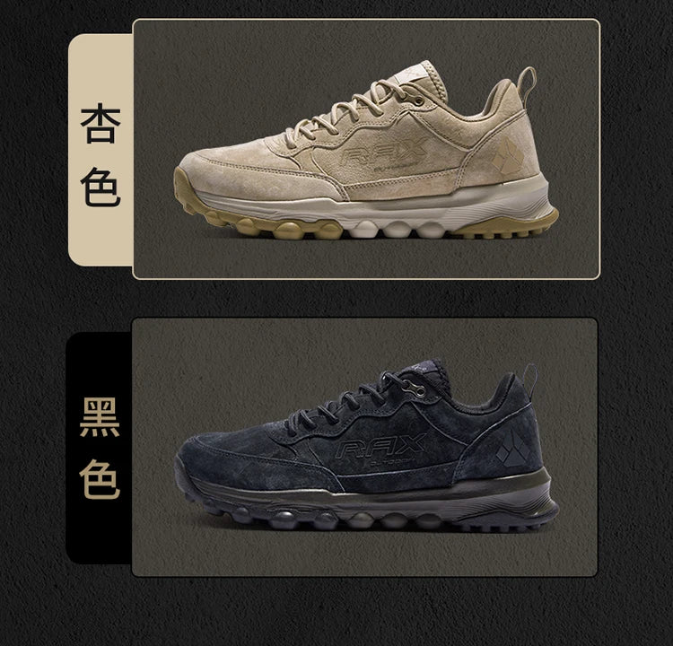 RAX Running Shoes Men&Women Outdoor Sport Shoes Breathable Lightweight Sneakers Air Mesh Upper Anti-slip Natural Rubber Outsole