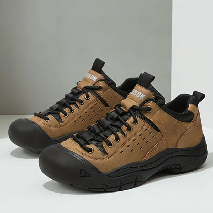 Men's Casual Large-Size Sneakers, Comfortable for All Seasons, Lace-Up Men's Shoes, Non-Slip and Wear-Resistant Hiking Shoes, Walking Shoes, Breathable Uppers, Suitable for Daily Wear, Outdoor Travel, Hiking, Trekking, Busine