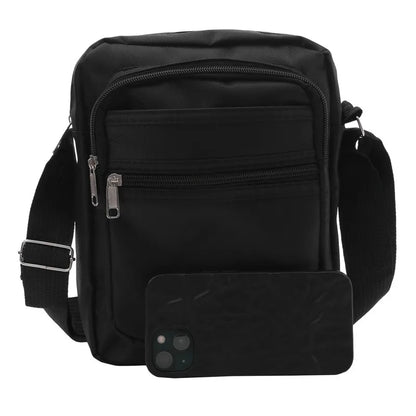 2025 Men Nylon Shoulder Bag Messenger Bag Casual Nylon Zipper Pocket Handbag Fashion Tote Travel Male Crossbody Bags New
