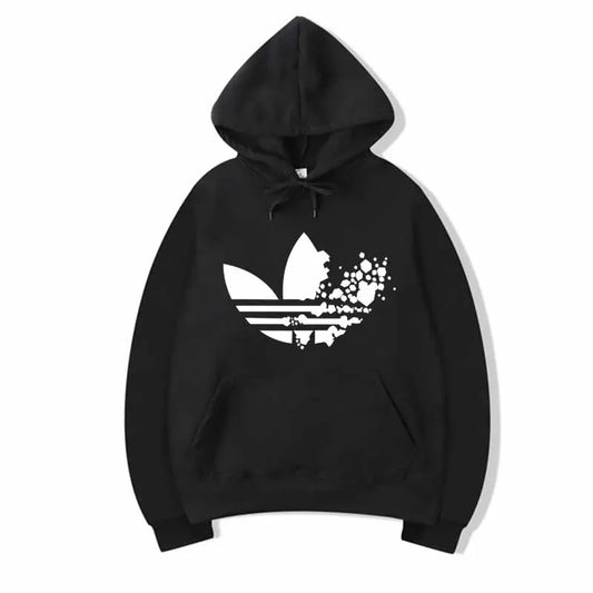 Men's Fashionable and Versatile Fleece Sweatshirt, Thin and Warm, Three-dimensional Pocket, Printed Fit