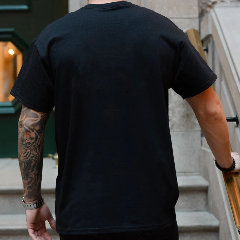 T Shirt for Men Clothing Fashion  Cat The Escape Plan Geeky Printed T Shirts Harajuku Short Sleeve Tee Casual Men's Clothing