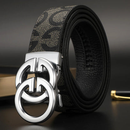 New Business Men Belts Casual Fashion Luxury Lady Designer Famous Brand Male G Buckle Women Leather Belt for women dress