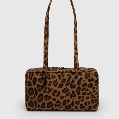 Simple Large-capacity Square Shoulder Bag Fashion Plaid Nylon Handbag Durable Canvas Material Travel Bag Daily Use Storage Bag