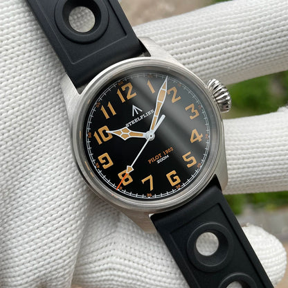 STEELFLIER Official SF740V New Quartz Wristwatch Super C3 Luminous 200M Waterproof VH31 Mute Movement Man Fashion Business Watch