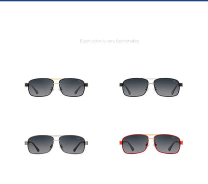 Audi Glasses UV400 Polarized Rectangle Sunglasses for Men Women Driving Motorcycle Cycling Glasses with AntiGlare Lens 553