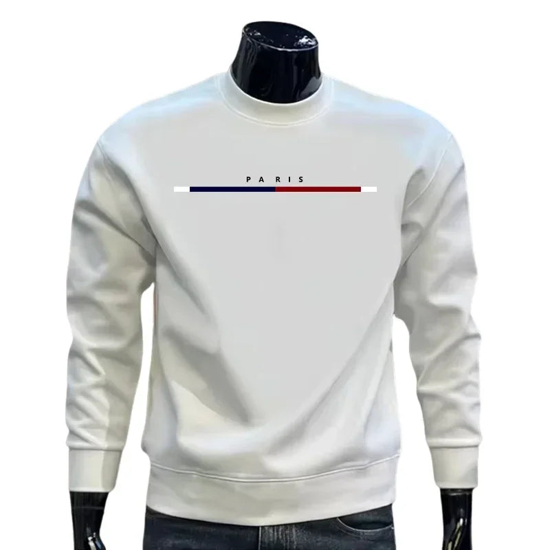Hot Sales Autumn Winter Men's Sweatshirts Print O-Neck High Quality Casual Man Popular Sports Pullover Jogging Daily Simplicity