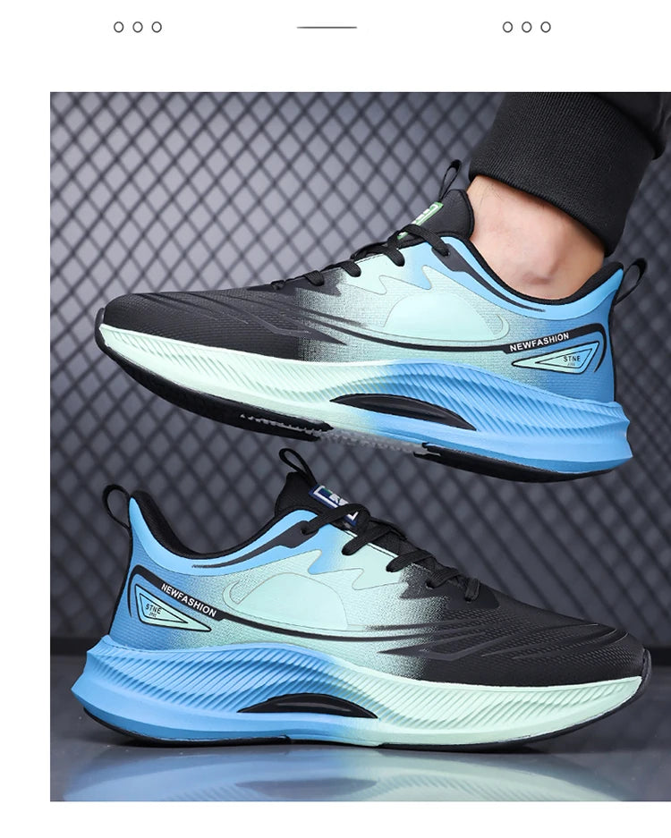Men's Casual Running Shoes, Male Tennis Sneakers, Luxury Trainer, Race Breathable Shoes, Fashion Loafers