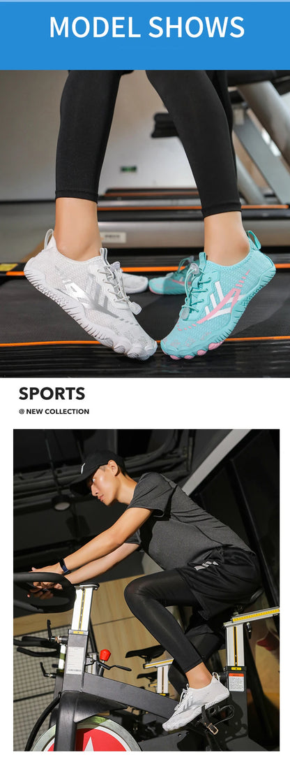 Quick Dry Water Shoes For Men Women Barefoot Shoes Beach Aqua Shoes Lightweight Sports Sneakers Hiking Surfing Boating Fishing