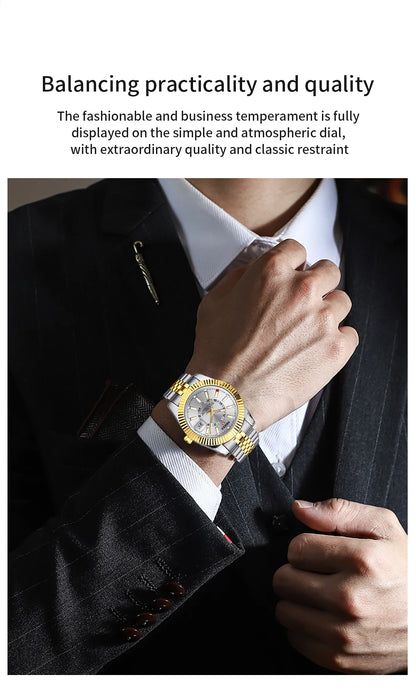 NIBOSI Top Brand Luxury Fashion Dive Watch Men 30ATM Waterproof Date Clock Sport Watches Man Quartz Wristwatch Relogio Masculino