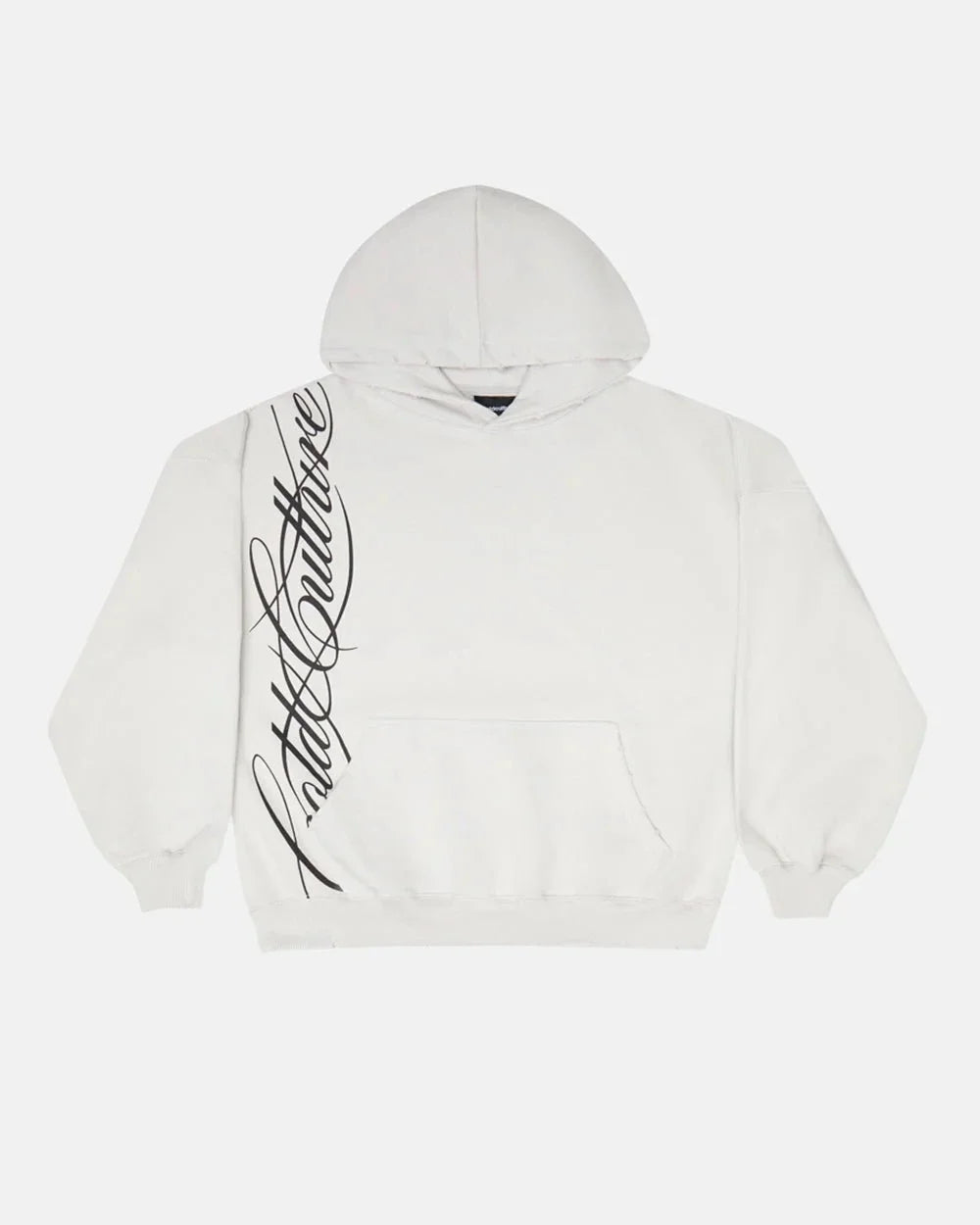 Y2k American Gray Gothic Retro pattern Printed Pullover Hoodie Men and Women Hip Hop Fashion Jogger Casual Oversized Sweatshirt