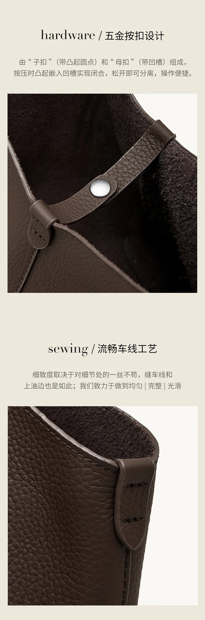 Hifashion Cow Genuine Leather Large Underarm Shoulder Bags For Women 2026 Luxury Designer Shopping Tote Office Ladies Handbags