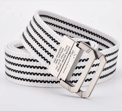 JIFANPAUL Brand New Canvas Belt Outdoor Tactical Belt Unisex High Quality Canvas Belts for Jeans Male Luxury Casual Straps
