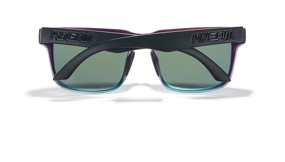 KDEAM Unisex Square Sunglasses Polarized Coated Lens Suitable For Driving Fishing Sunglasses Anti-Blue Light Computer Eyeglasses