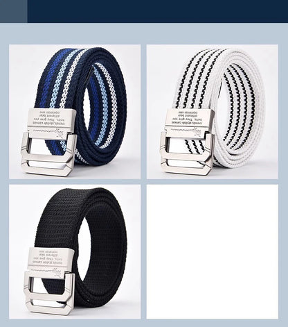 JIFANPAUL Brand New Canvas Belt Outdoor Tactical Belt Unisex High Quality Canvas Belts for Jeans Male Luxury Casual Straps