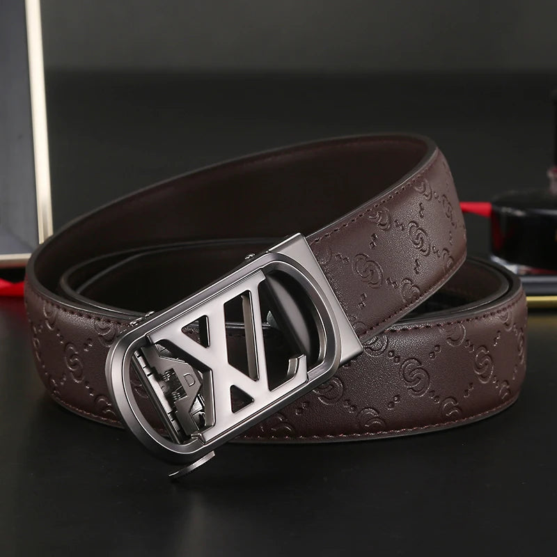 High Quality Luxury Brand Designer Suit pants Belts Male Automatic Buckle Men belts Leather Belt for men Strap for Jeans