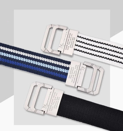 JIFANPAUL Brand New Canvas Belt Outdoor Tactical Belt Unisex High Quality Canvas Belts for Jeans Male Luxury Casual Straps